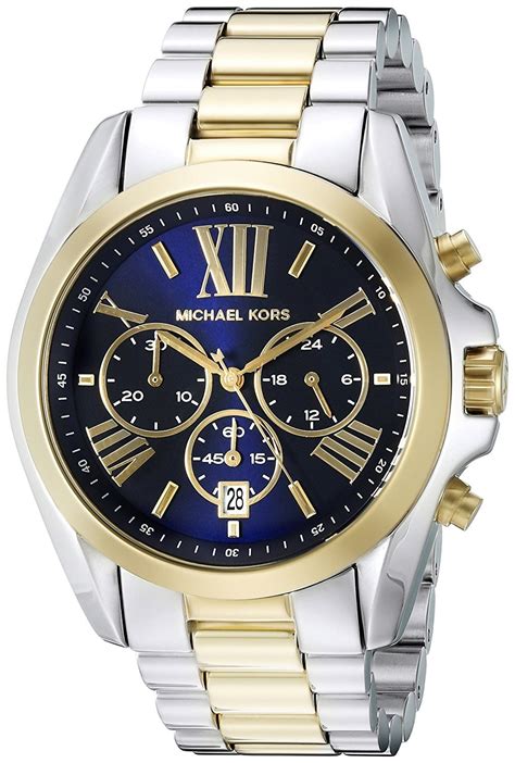 michael kors chronograph watch mk-5833|Michael Kors leather watch.